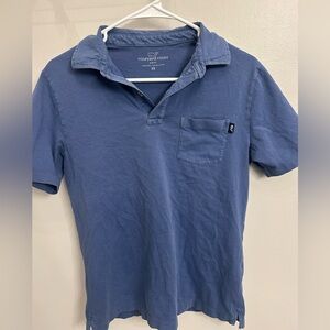 Vineyard Vines Men's Blue pocket short sleeve Polo Shirt XS